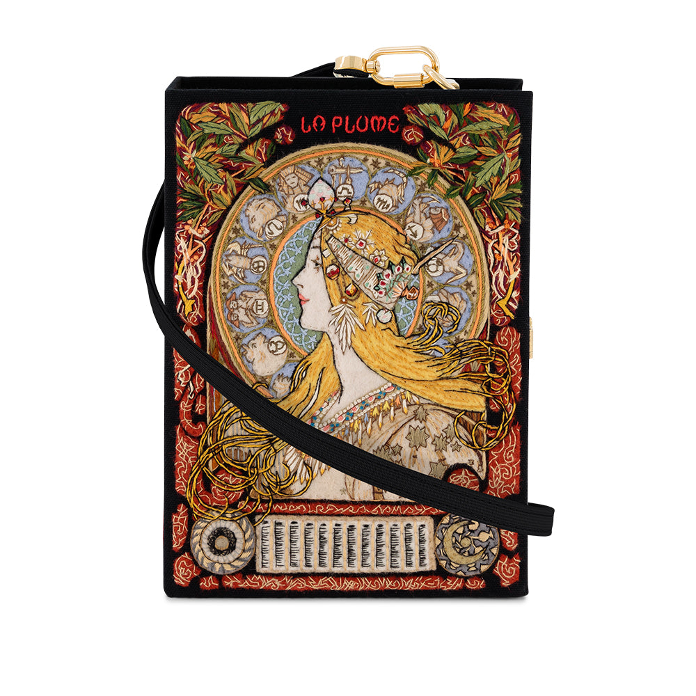 La Plume Mucha Strapped handbag