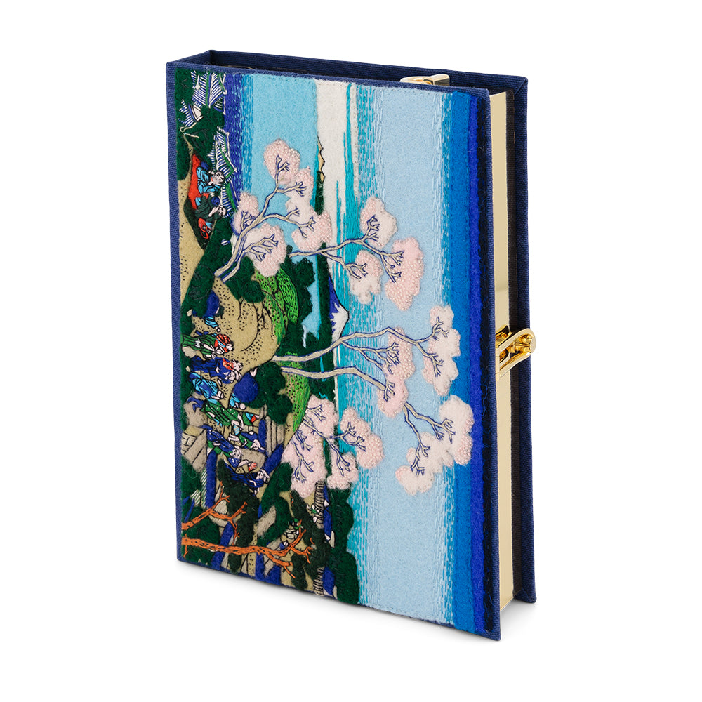 Cherry Blossom Hokusai Strapped handbag 