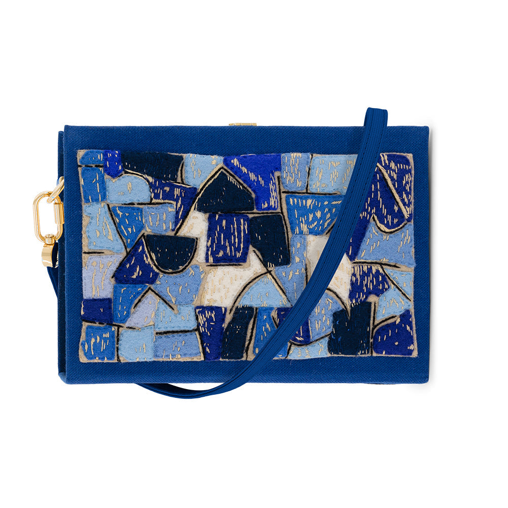 Nuit bleu Paul Klee Strapped handbag