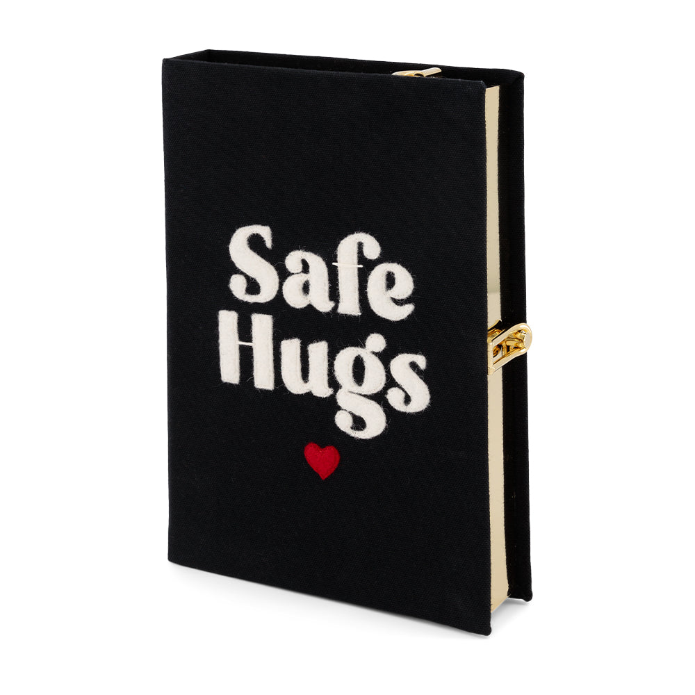 Racil Safe Hugs Black Strapped Bag
